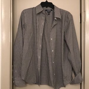 NWOT. Chaps no iron shirt, size large.